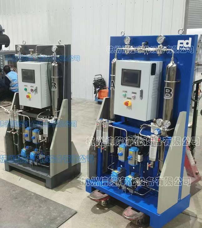 FD高壓氣體干燥機應用北京某航天系統(tǒng)
